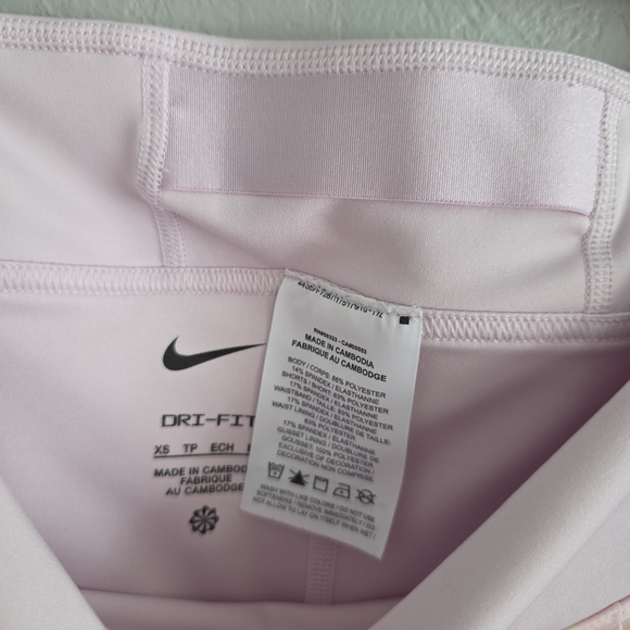 Nike Womens Dri-Fit Tennis Skort Pink Stripe Skirt Shorts DJ3620-695 Size XS - Picture 5 of 11